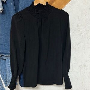 Elegant Black Women's Top